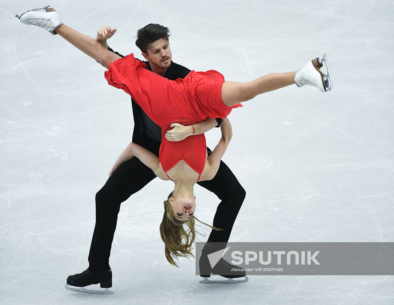 European Figure Skating Championship. Ice dance. Free skating