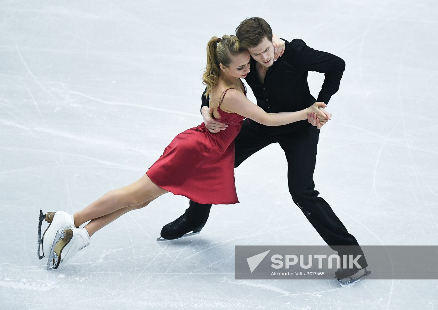 European Figure Skating Championship. Ice dance. Free skating