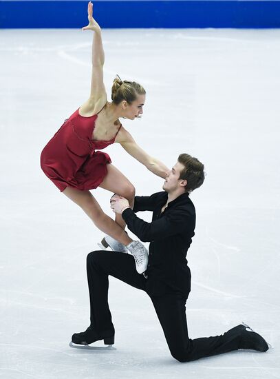 European Figure Skating Championship. Ice dance. Free skating