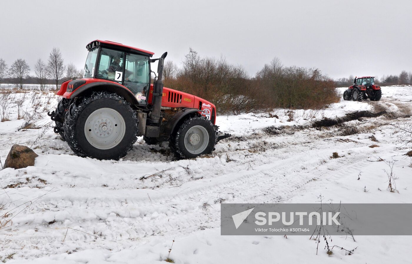 Paryzh-Mosar Tractor Rally in Belarus