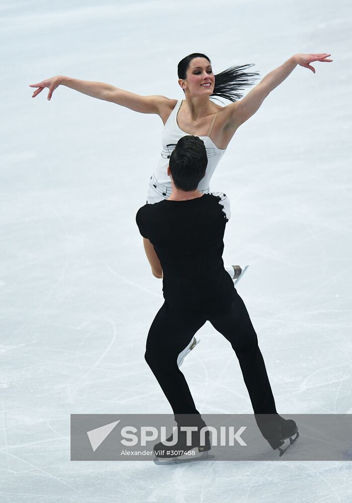 European Figure Skating Championship. Ice dance. Free skating