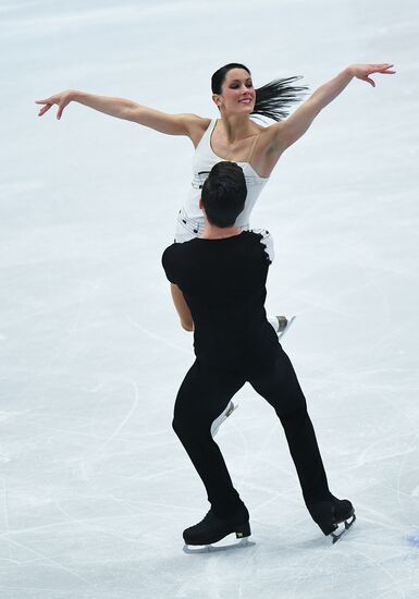 European Figure Skating Championship. Ice dance. Free skating