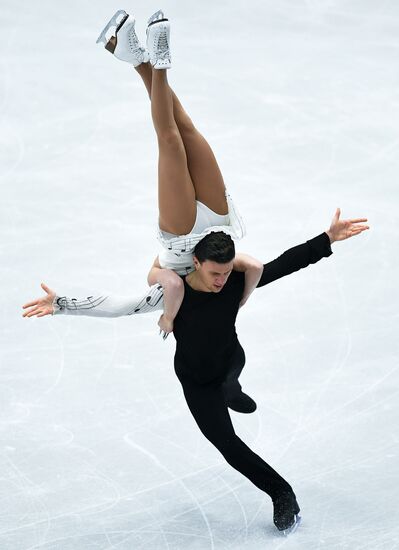 European Figure Skating Championship. Ice dance. Free skating