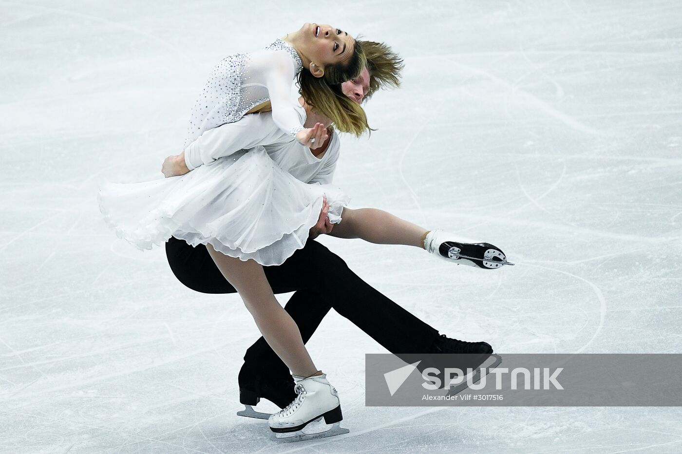 European Figure Skating Championship. Ice dance. Free skating