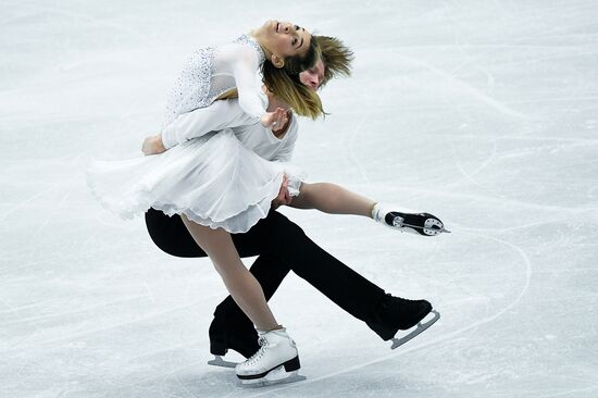 European Figure Skating Championship. Ice dance. Free skating