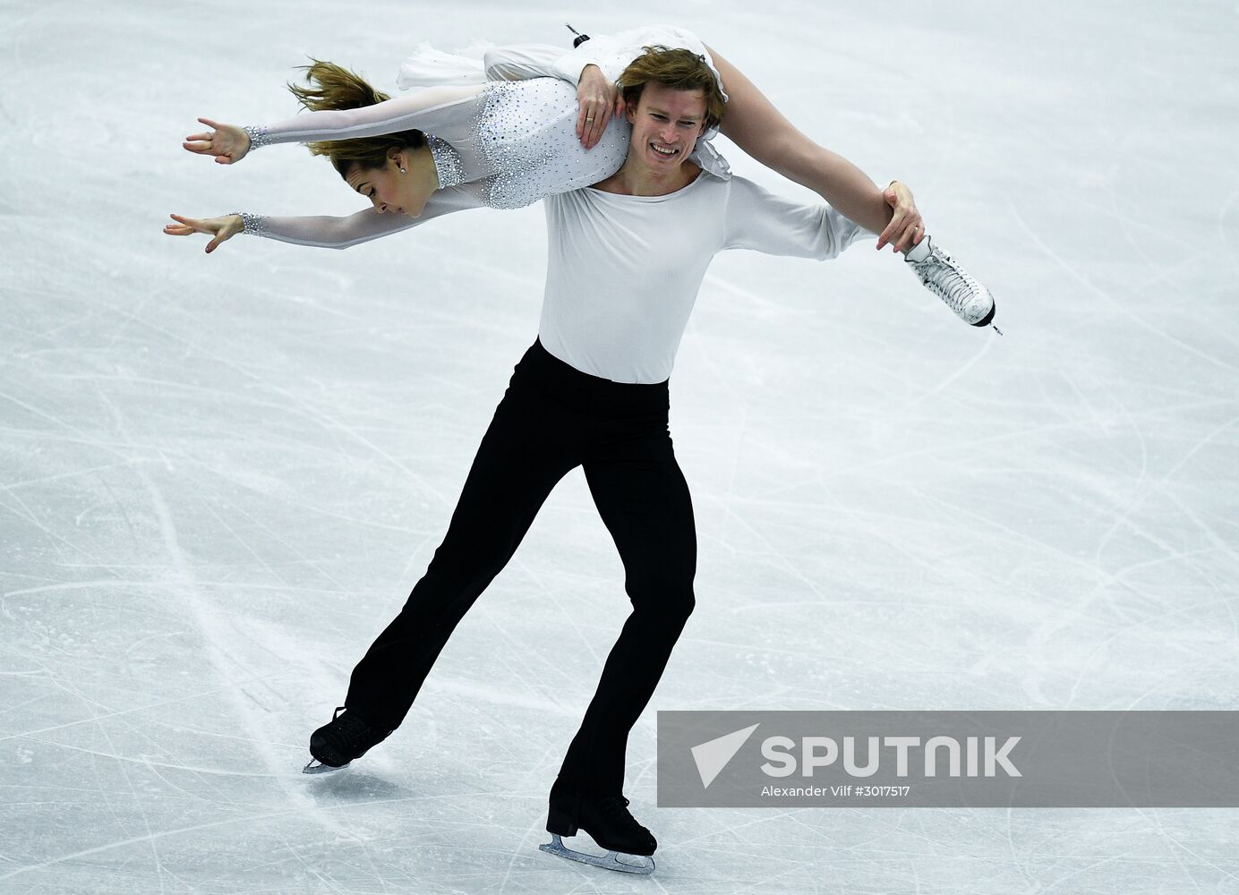 European Figure Skating Championship. Ice dance. Free skating