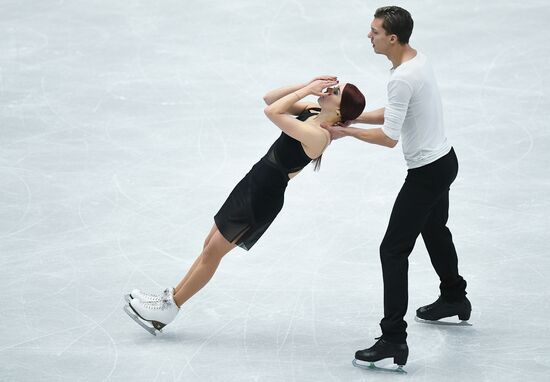 European Figure Skating Championship. Ice dance. Free skating