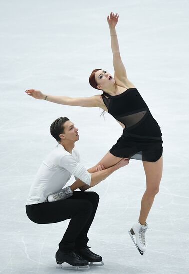 European Figure Skating Championship. Ice dance. Free skating