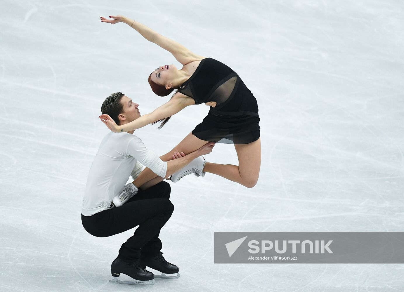 European Figure Skating Championship. Ice dance. Free skating