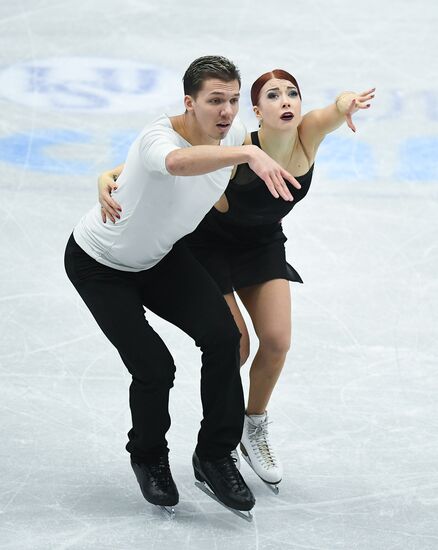 European Figure Skating Championship. Ice dance. Free skating