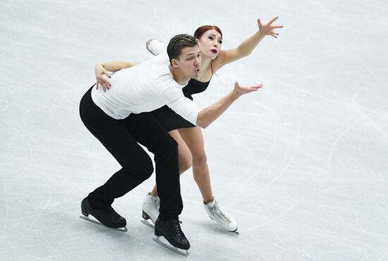 European Figure Skating Championship. Ice dance. Free skating