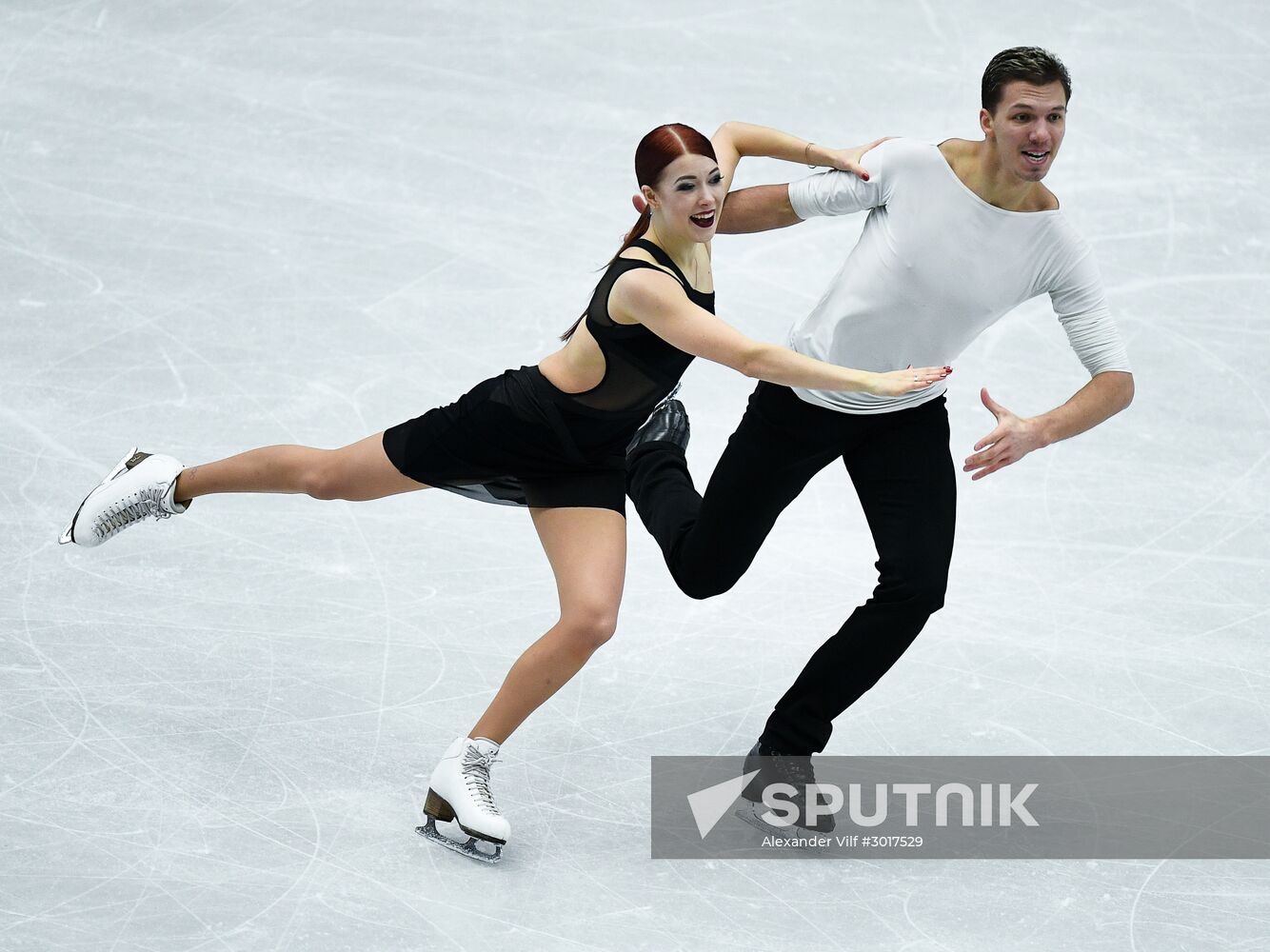 European Figure Skating Championship. Ice dance. Free skating