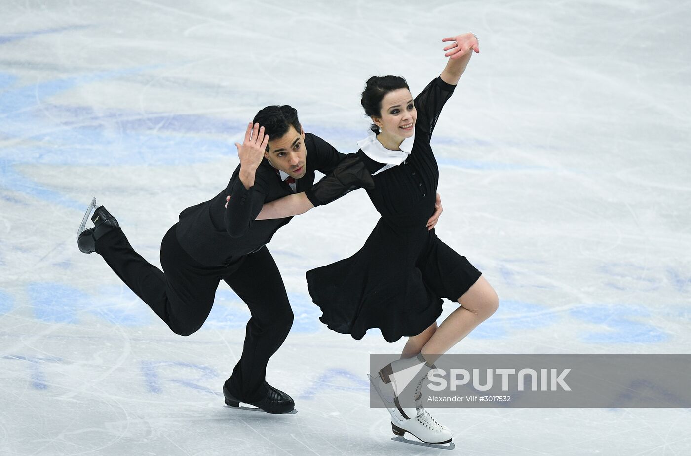 European Figure Skating Championship. Ice dance. Free skating