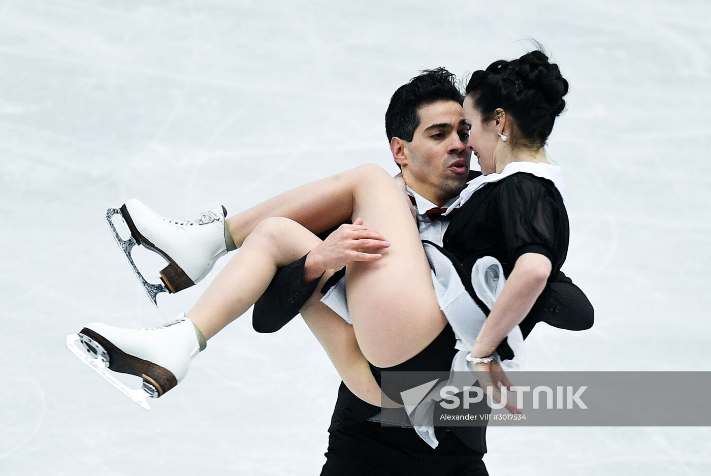 European Figure Skating Championship. Ice dance. Free skating