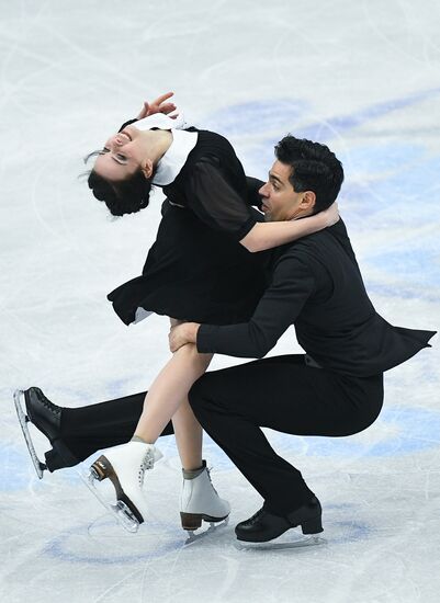 European Figure Skating Championship. Ice dance. Free skating