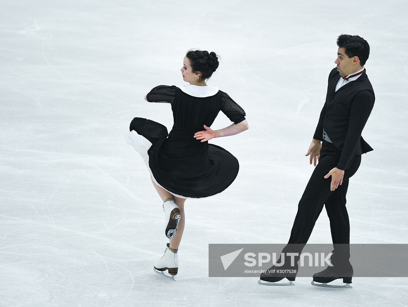 European Figure Skating Championship. Ice dance. Free skating