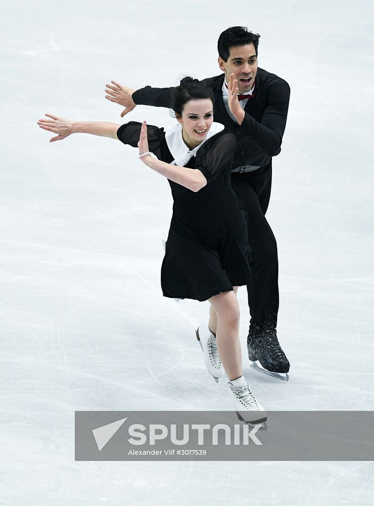 European Figure Skating Championship. Ice dance. Free skating