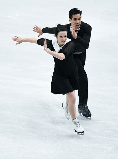 European Figure Skating Championship. Ice dance. Free skating