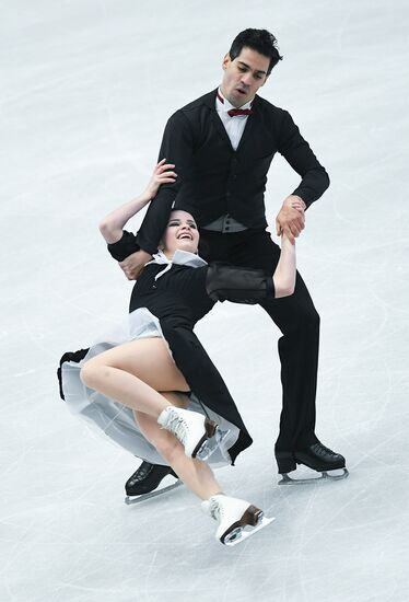 European Figure Skating Championship. Ice dance. Free skating