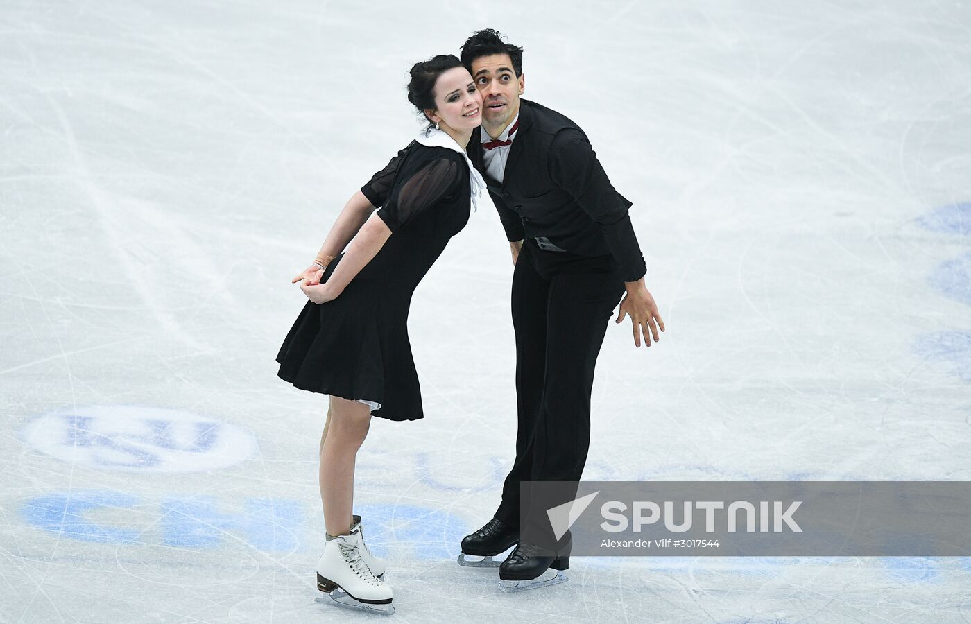 European Figure Skating Championship. Ice dance. Free skating