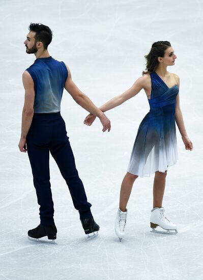 European Figure Skating Championship. Ice dance. Free skating