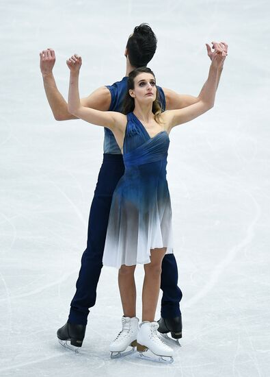 European Figure Skating Championship. Ice dance. Free skating