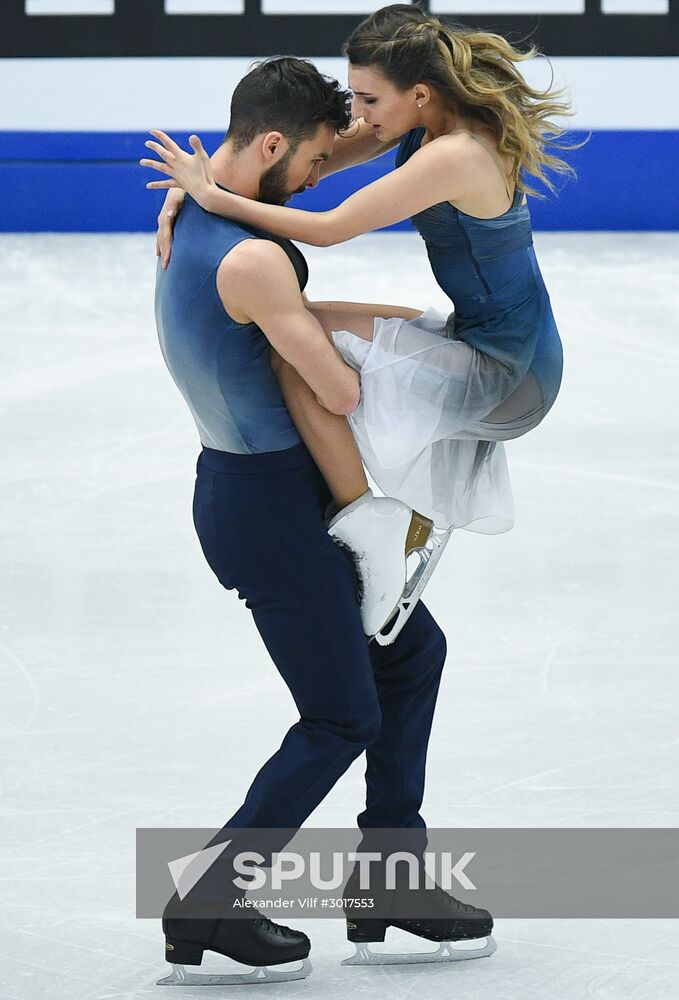 European Figure Skating Championship. Ice dance. Free skating