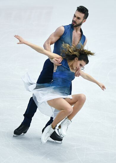 European Figure Skating Championship. Ice dance. Free skating