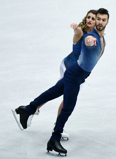 European Figure Skating Championship. Ice dance. Free skating