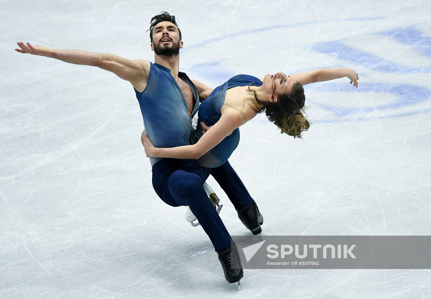 European Figure Skating Championship. Ice dance. Free skating