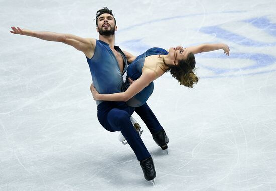 European Figure Skating Championship. Ice dance. Free skating