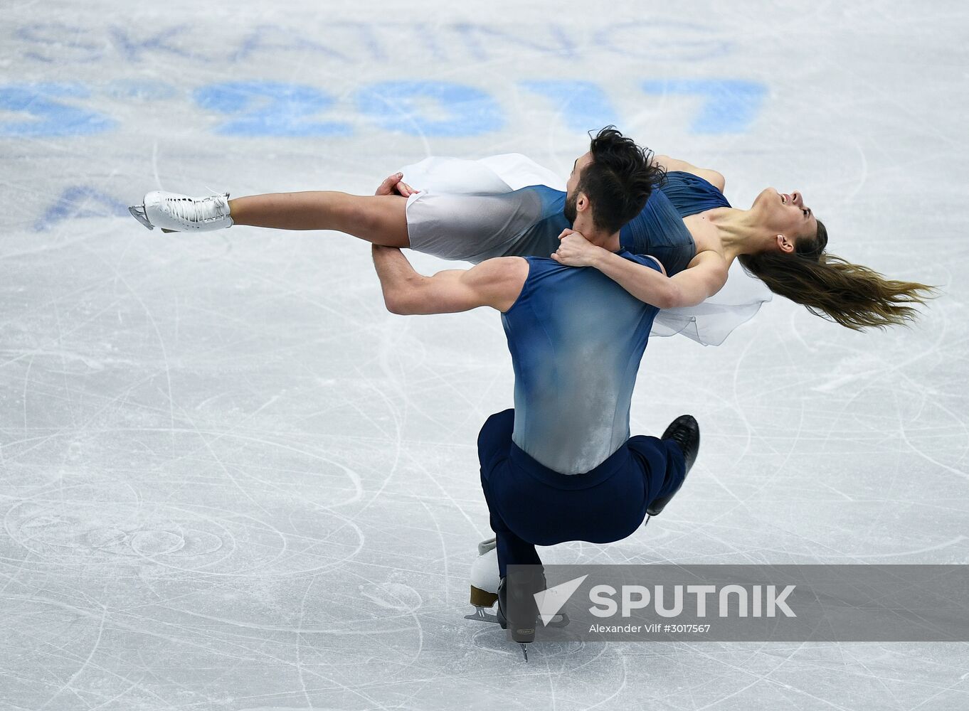 European Figure Skating Championship. Ice dance. Free skating