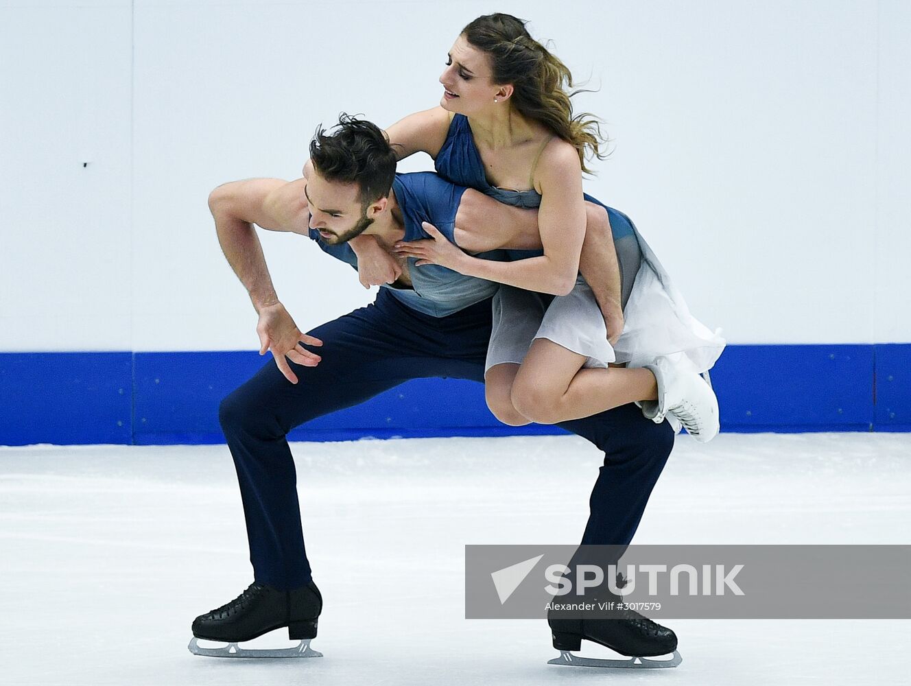 European Figure Skating Championship. Ice dance. Free skating