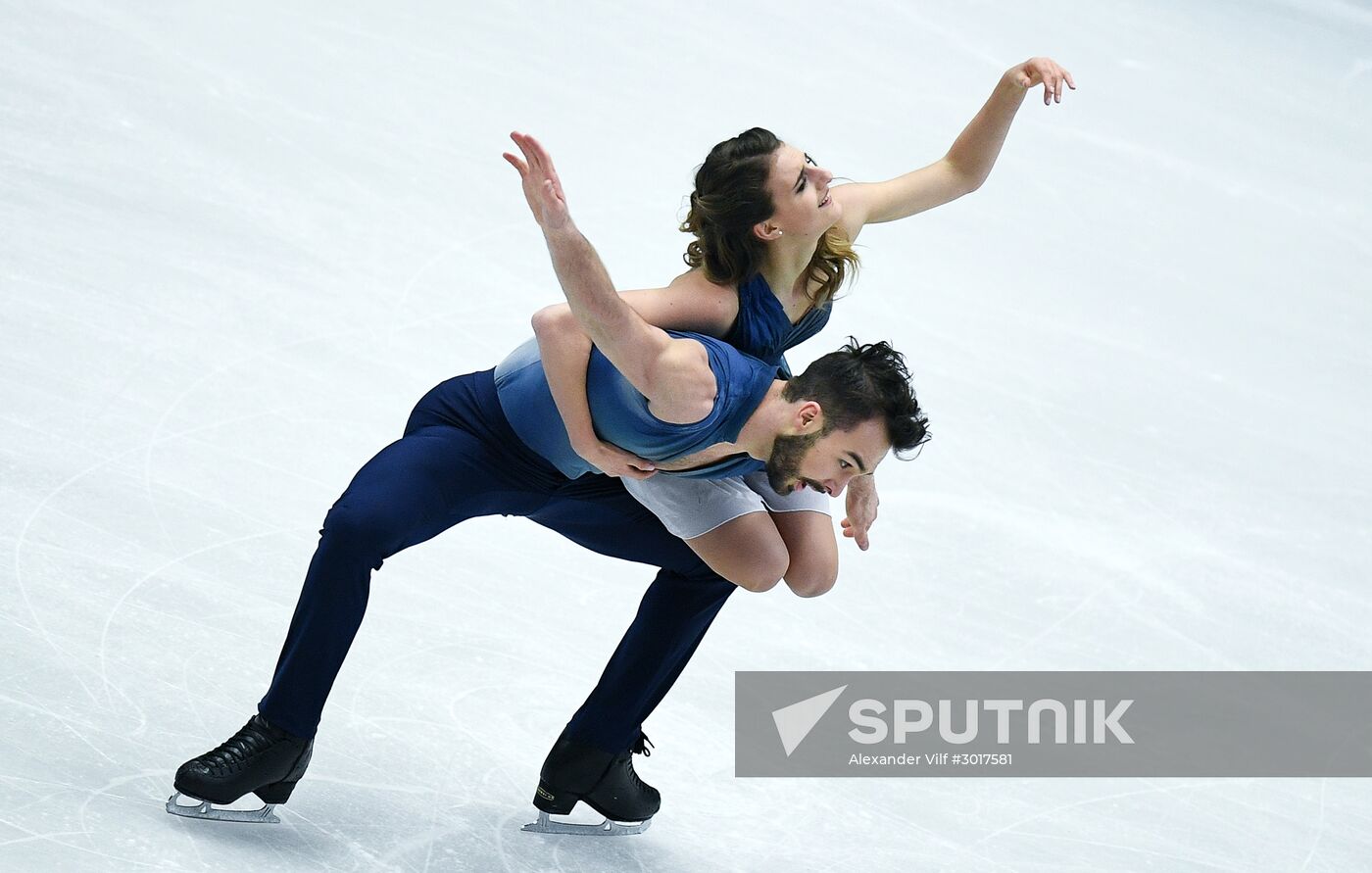 European Figure Skating Championship. Ice dance. Free skating