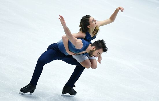 European Figure Skating Championship. Ice dance. Free skating