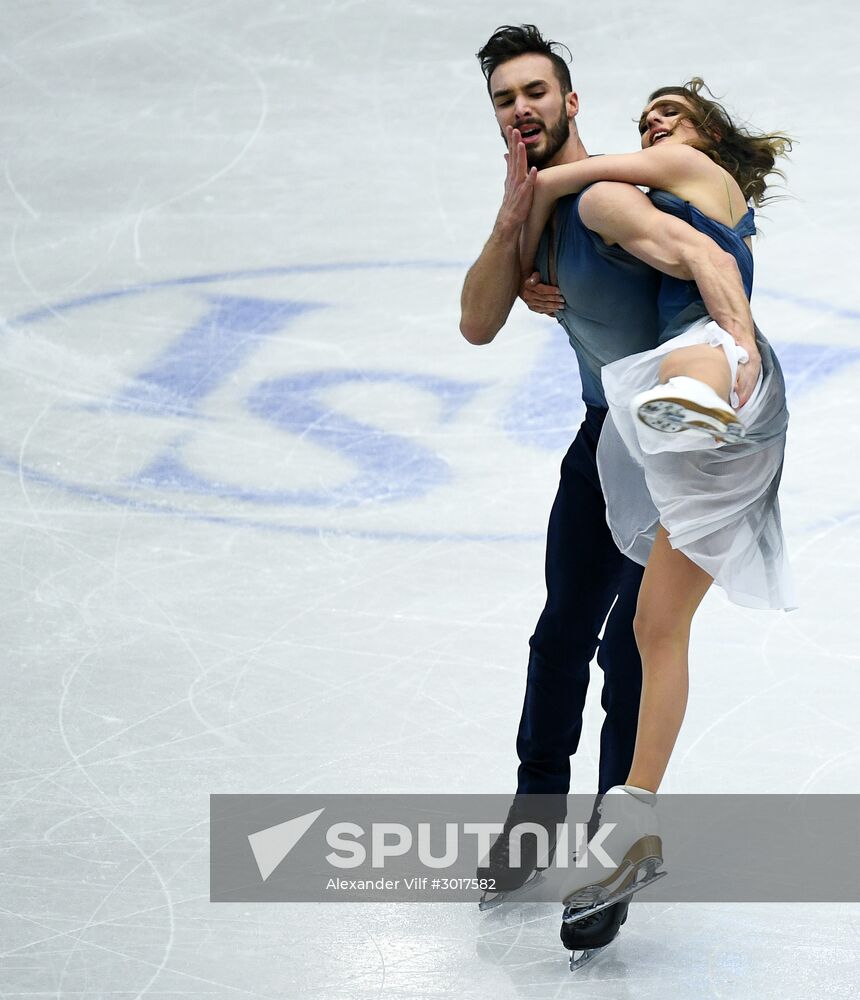 European Figure Skating Championship. Ice dance. Free skating