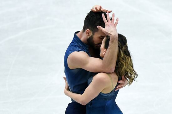 European Figure Skating Championship. Ice dance. Free skating