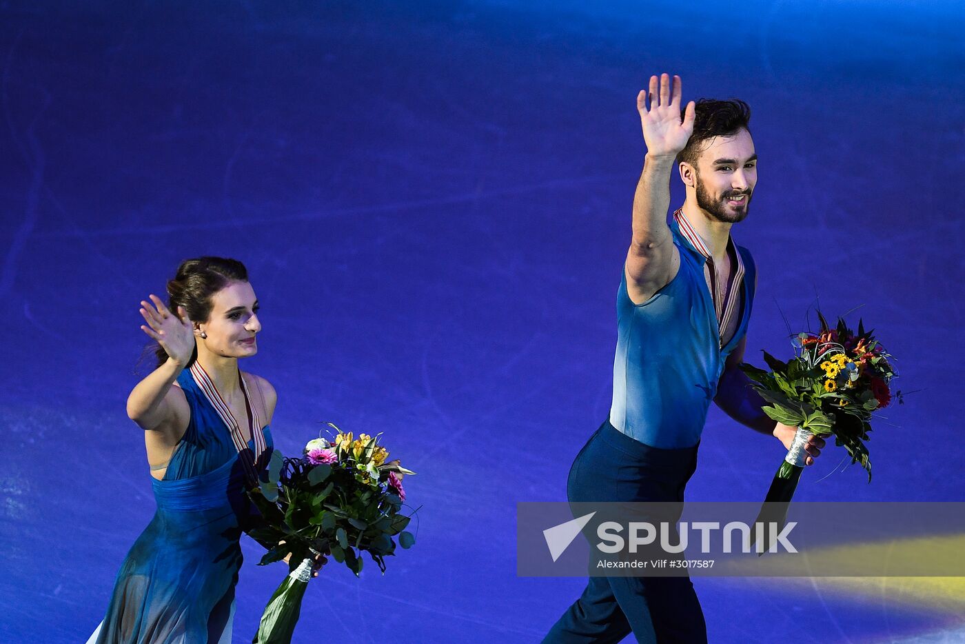 European Figure Skating Championship. Ice dance. Free skating