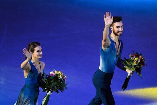 European Figure Skating Championship. Ice dance. Free skating