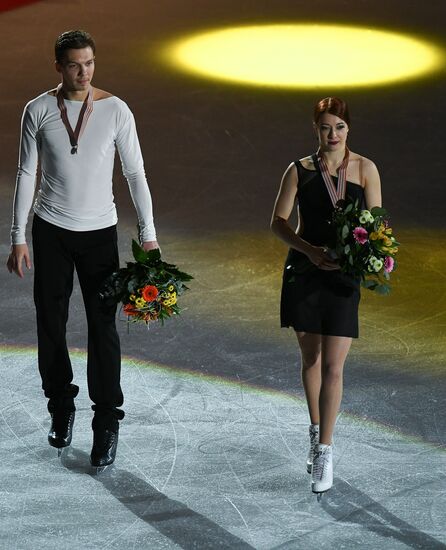 European Figure Skating Championship. Ice dance. Free skating