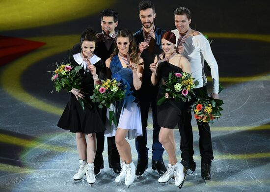 European Figure Skating Championship. Ice dance. Free skating