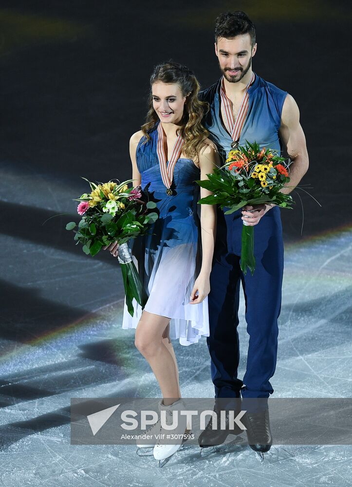 European Figure Skating Championship. Ice dance. Free skating