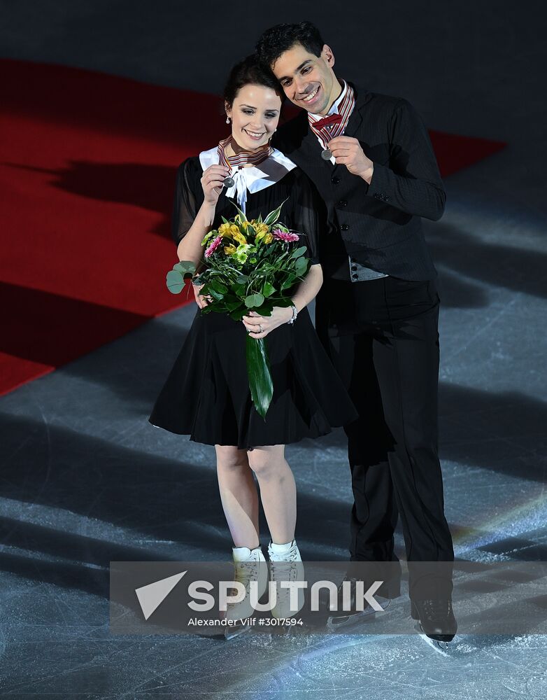 European Figure Skating Championship. Ice dance. Free skating