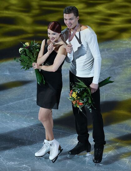 European Figure Skating Championship. Ice dance. Free skating