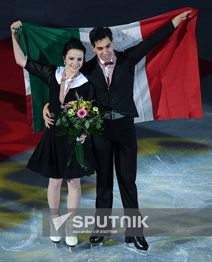 European Figure Skating Championship. Ice dance. Free skating