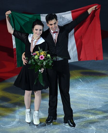 European Figure Skating Championship. Ice dance. Free skating