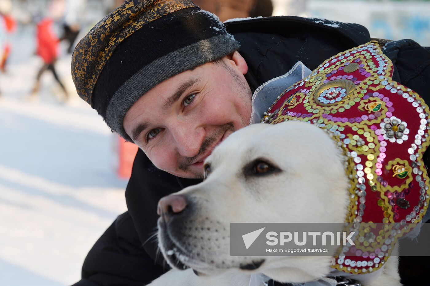 SunnyFEST sledding festival in Tatarstan