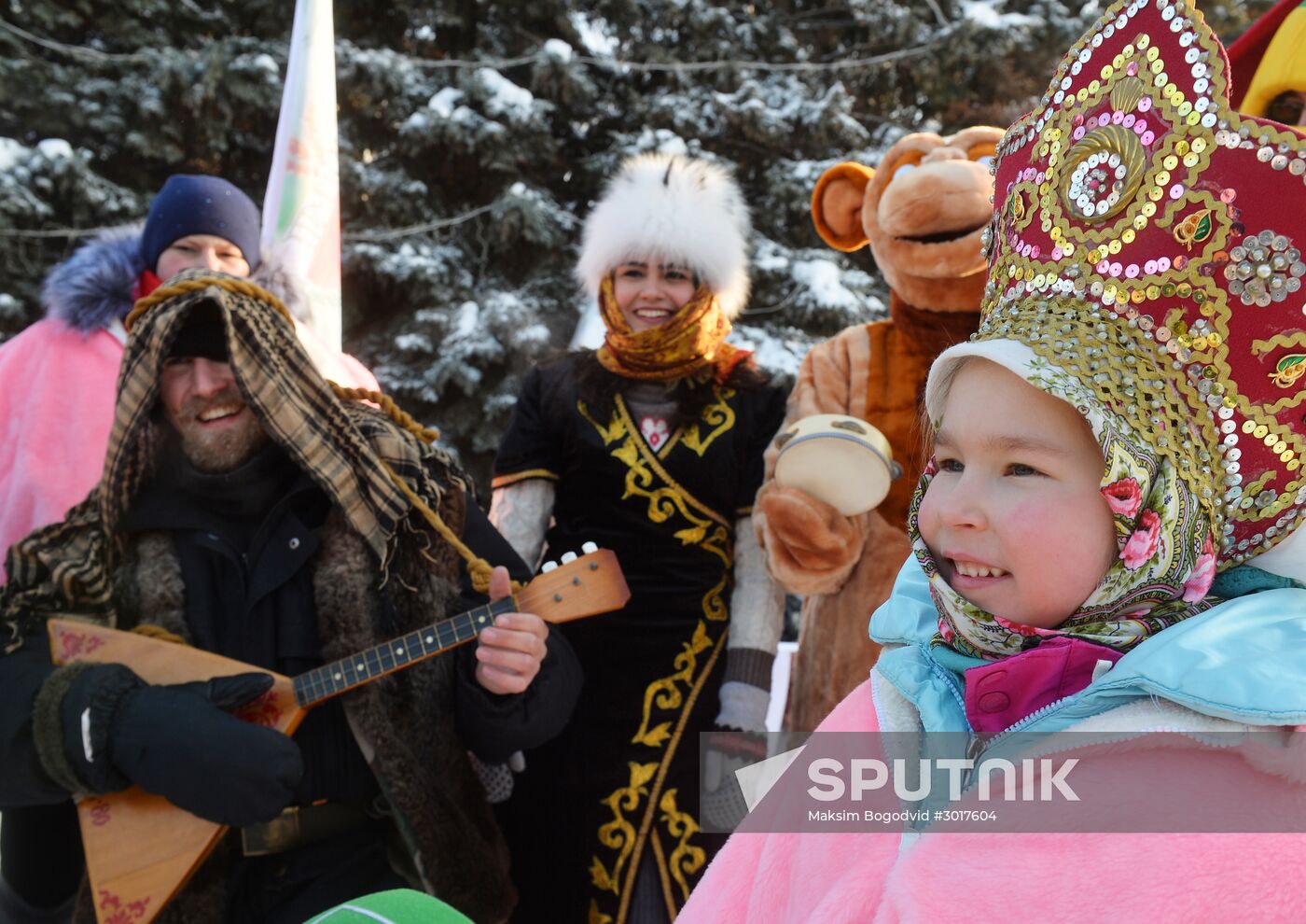 SunnyFEST sledding festival in Tatarstan