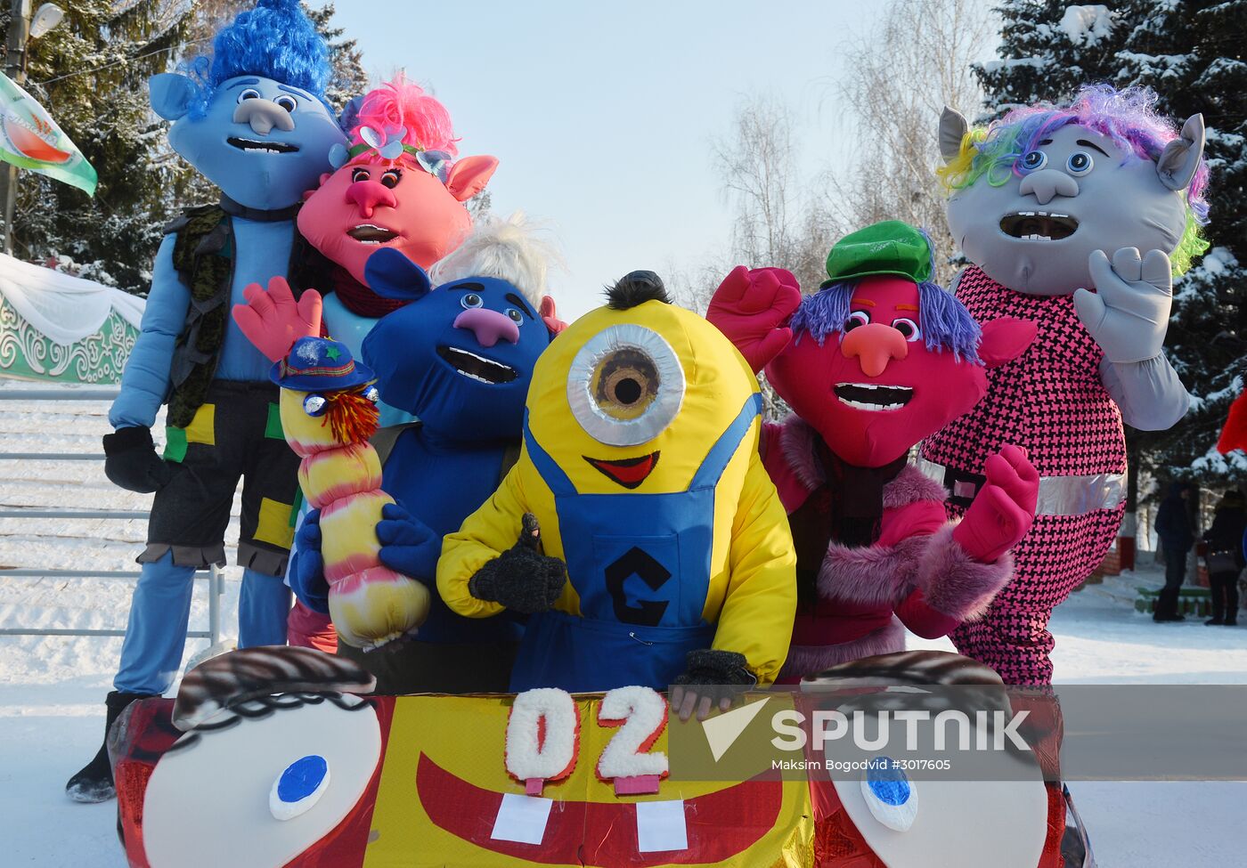 SunnyFEST sledding festival in Tatarstan