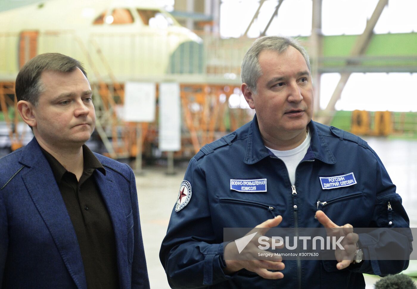Deputy Prime Minister Dmitry Rogozin visits Voronezh Mechanical Plant and Voronezh Aircraft Plant